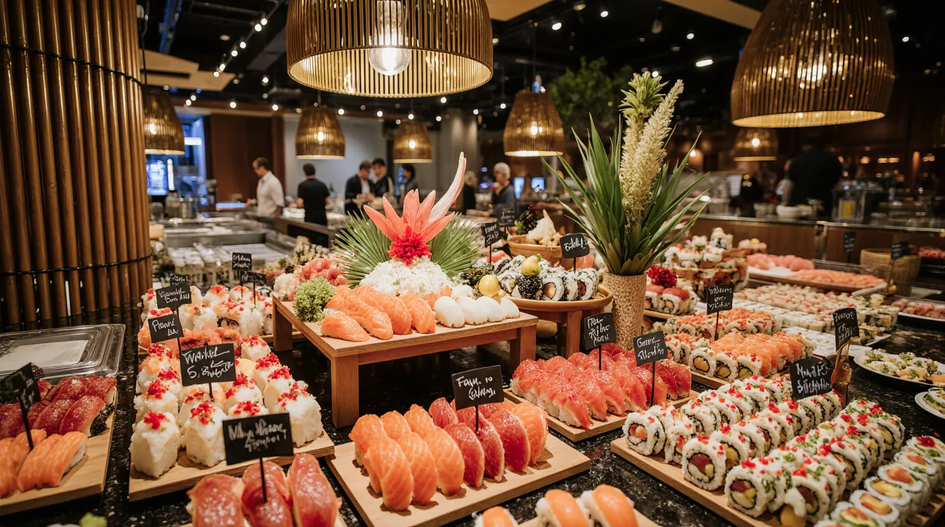 all you can eat sushi