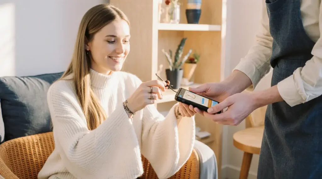 Technology Integration Enhancing Customer Experience in Coffee in Shops