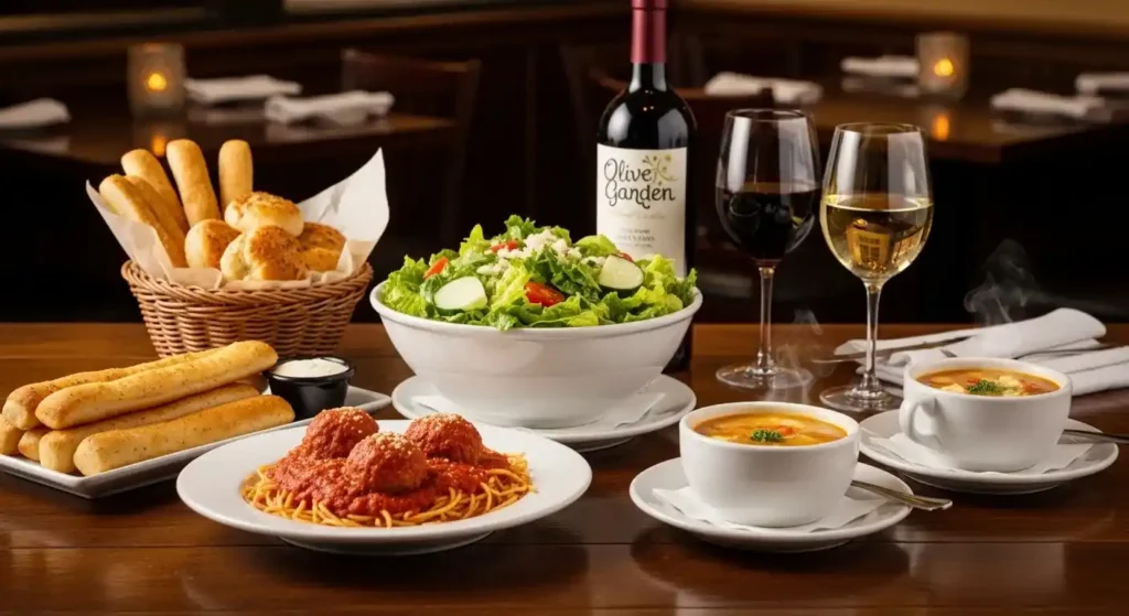 The Signature Pasta Dishes at Olive Garden