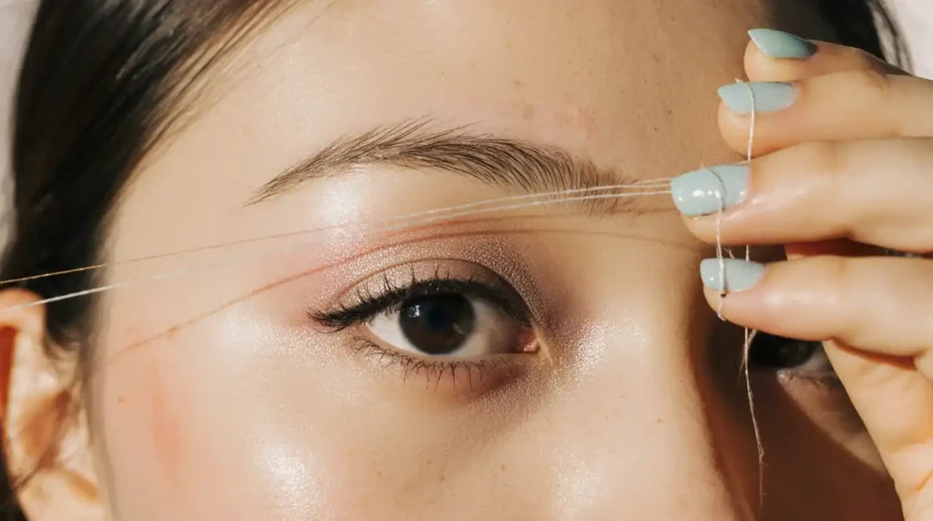 eyebrow threading near me