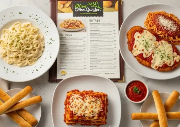 Olive Garden Menu – Pasta, Soups & Italian Classics